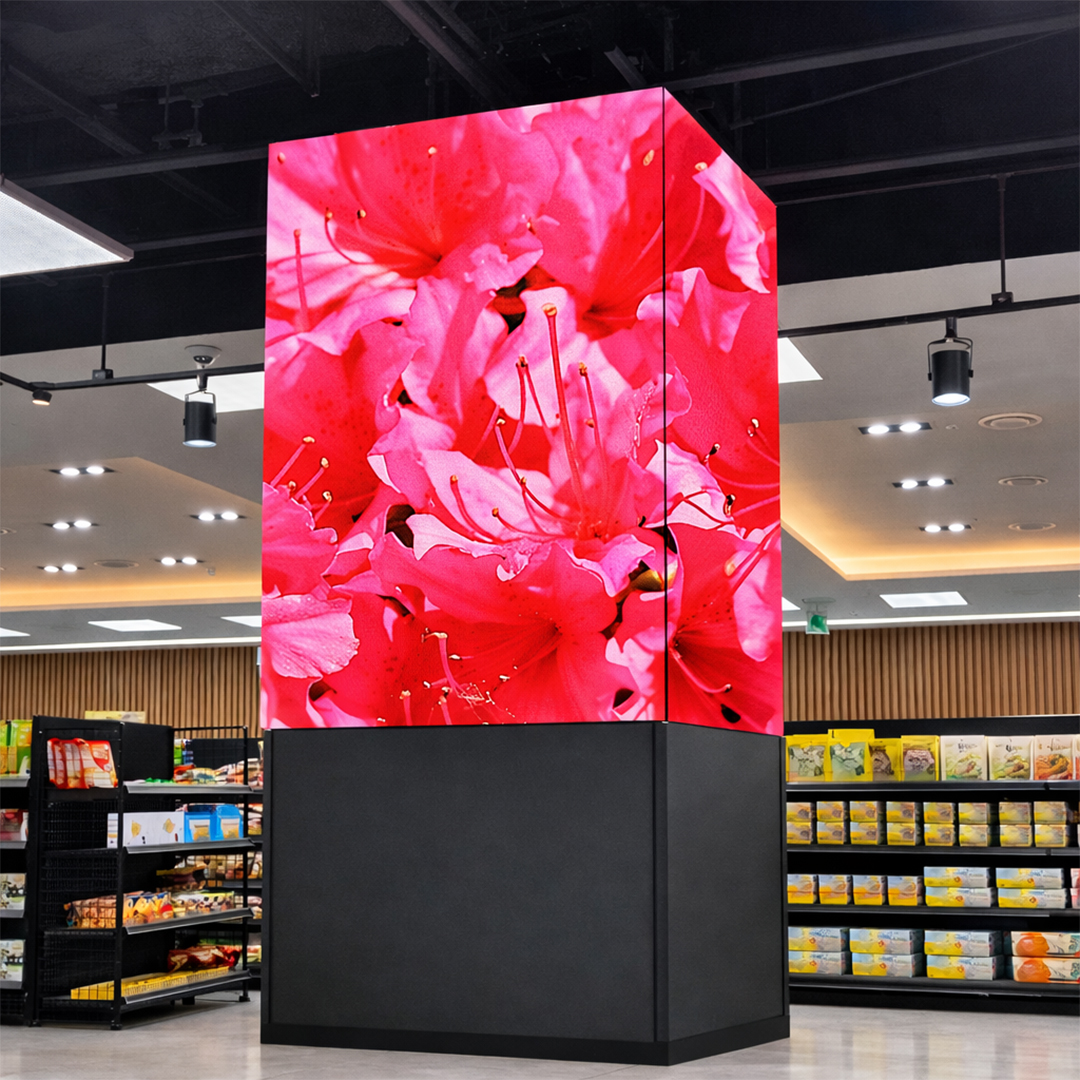 LED Pillar Stand Screen 004